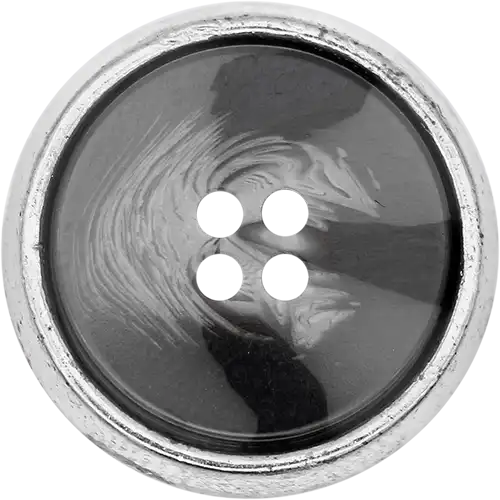  SB46 - Ortası Polyester Metal Düğme